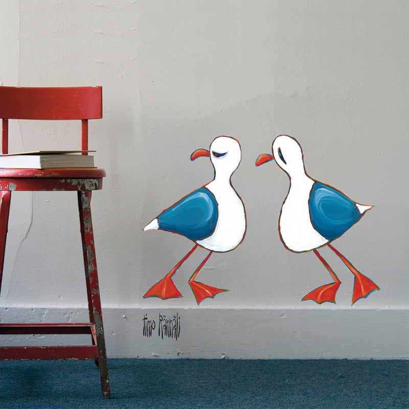 Seagulls by Timo Rannali.